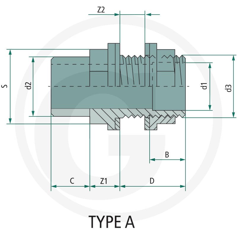 GRANIT Przyłącze zbiornika 40504050658 - Sklep PoltechParts