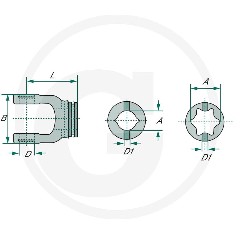 Walterscheid Widełki wpustowe 395041187 - Sklep PoltechParts