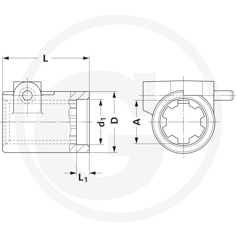 Walterscheid Piasta profilowa 395040434 - Sklep PoltechParts