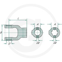Walterscheid Widełki piasty 395040281 - Sklep PoltechParts