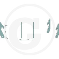 GRANIT Zestaw elementów wypalanych 778755225 - Sklep PoltechParts