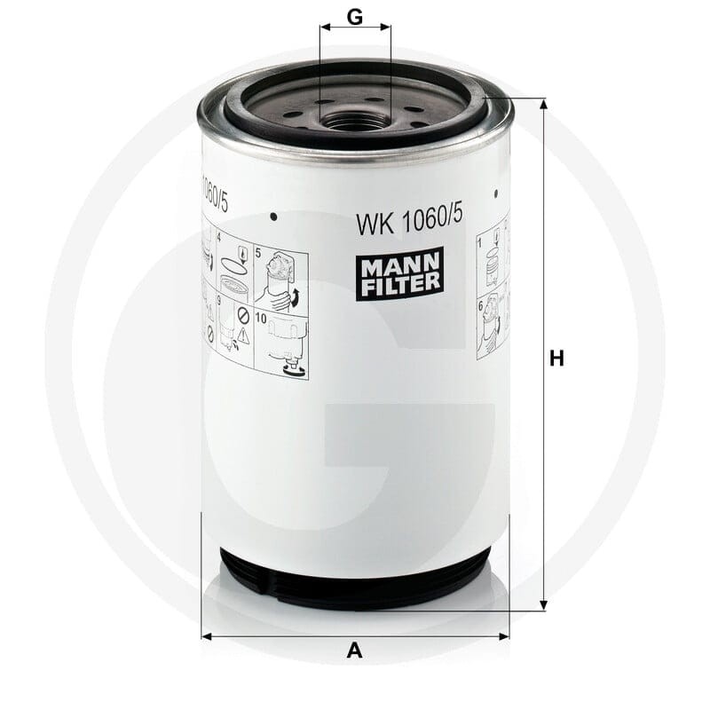 MANN FILTER Filtr paliwa 565WK1060.5X - Sklep PoltechParts