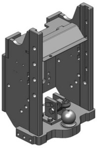 Korpus zaczepu, 390mm K80 001148900A02