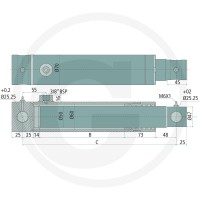 GRANIT Siłownik-EW-50-200-360 8205020E - Sklep PoltechParts