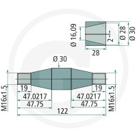 Expander Sworzeń naprawczy 72712229 - Sklep PoltechParts