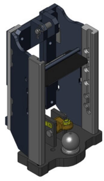 Korpus zaczepu, 325mm K80 00101810A02