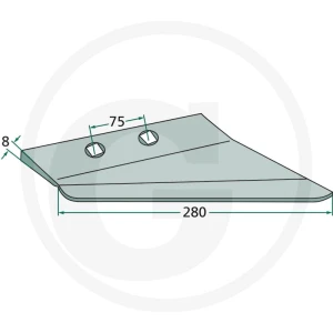 GRANIT Redlica skrzydełkowa 180101.REG-01R