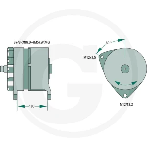 BOSCH Generator 2500986041640