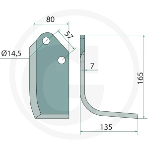 GRANIT Protractor 1802800111