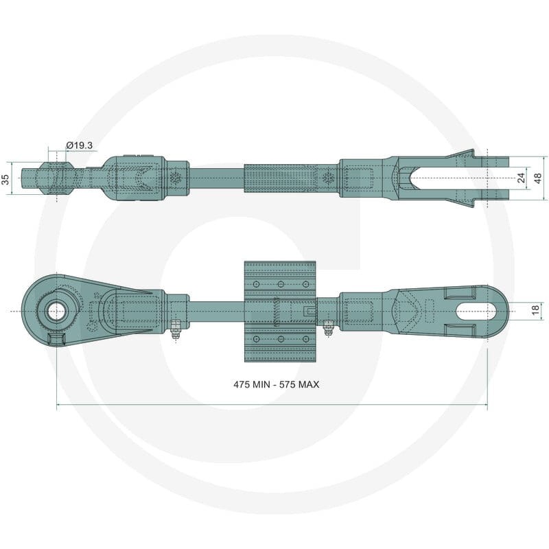 GRANIT Podnoszenie rozpórki 12200258 - Sklep PoltechParts