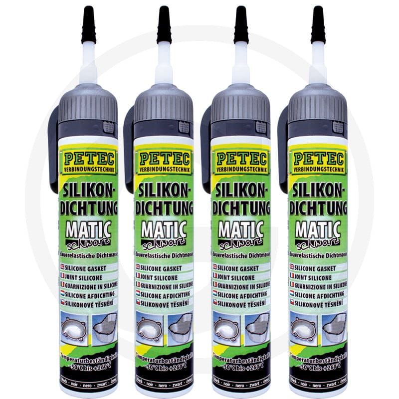 PETEC Verbindungstechnik Uszczelnienie silikonowe "MATIC" - zestaw 50097751