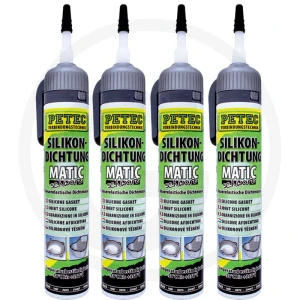 PETEC Verbindungstechnik Uszczelnienie silikonowe "MATIC" - zestaw 50097751