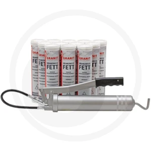 Pistolet do smaru Pressol z uniwersalnym smarem 500SET