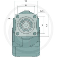 HYPEX Pompa tłokowa ISO 056cc 32x36 DIN5462 12271935 - Sklep PoltechParts