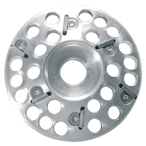 Tarcza do korekcji racic aluminiowa, 6 ostrzowa 120 mm