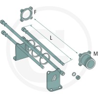ARAG Zestaw montażowy V2A 670463900910 - Sklep PoltechParts
