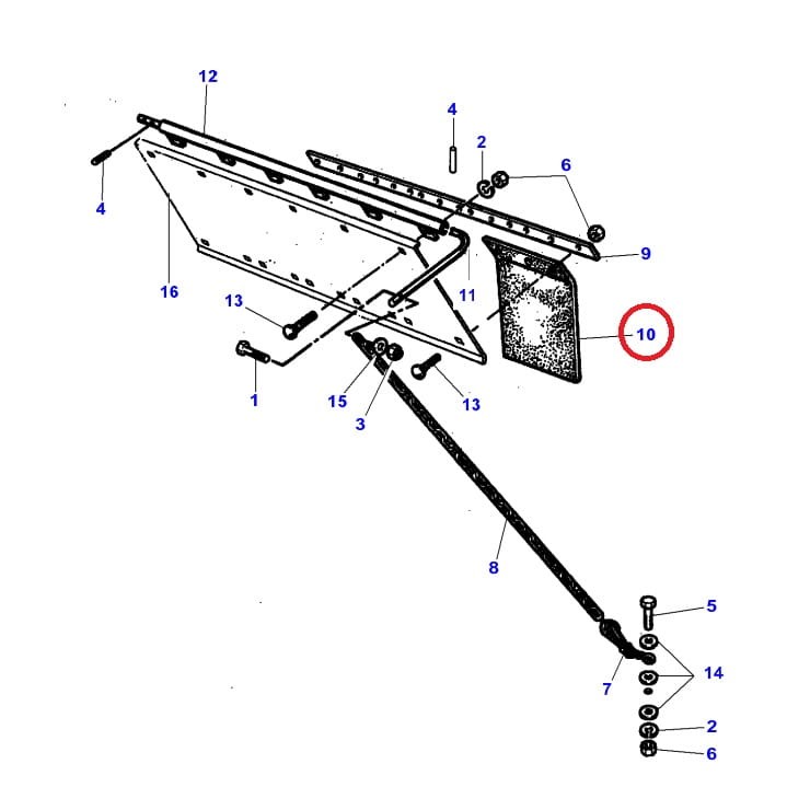 Osłona gumowa LA322095250