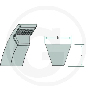 Optibelt Pasek klinowy wąski 12260696