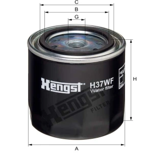 Hengst Filtr wody H37WF 12123709