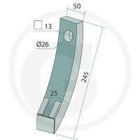 GRANIT Heavy Duty  Węglik spiekany z ostrym zakończeniem 11560531 - Sklep PoltechParts