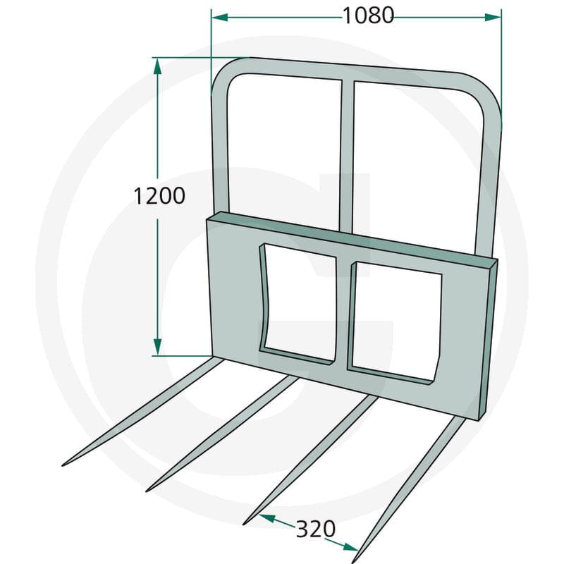 GRANIT Widły do bel 77875502 - Sklep PoltechParts