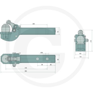 Scharmüller Pick-Up Hitch 77700429100
