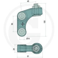 Scharmüller Sworzeń blokujący 77702481309 - Sklep PoltechParts