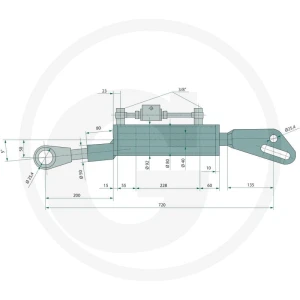 GRANIT Ramię podnośnika hydraulicznego 71817129