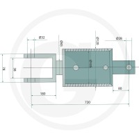 GRANIT Ramię podnośnika hydraulicznego 71806340 - Sklep PoltechParts
