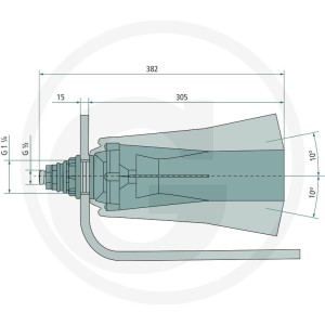 ARAG Mieszadło hydrauliczne 670502063