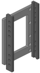 Korpus zaczepu, 330mm 00295100A02