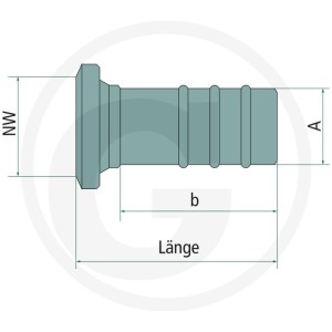 BAUER Zbiornik S78 z przyłączem węża HK 133 405BG1100711