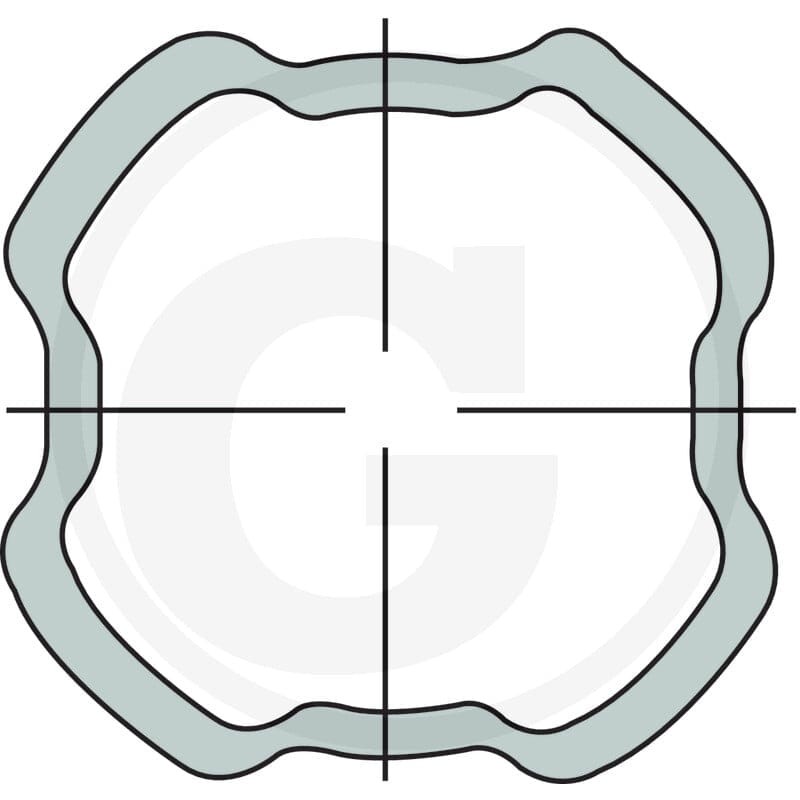BONDIOLI & PAVESI Wał przegubowy S6, długość: 1210 mm 415CS6R121CEWR01R7 - Sklep PoltechParts