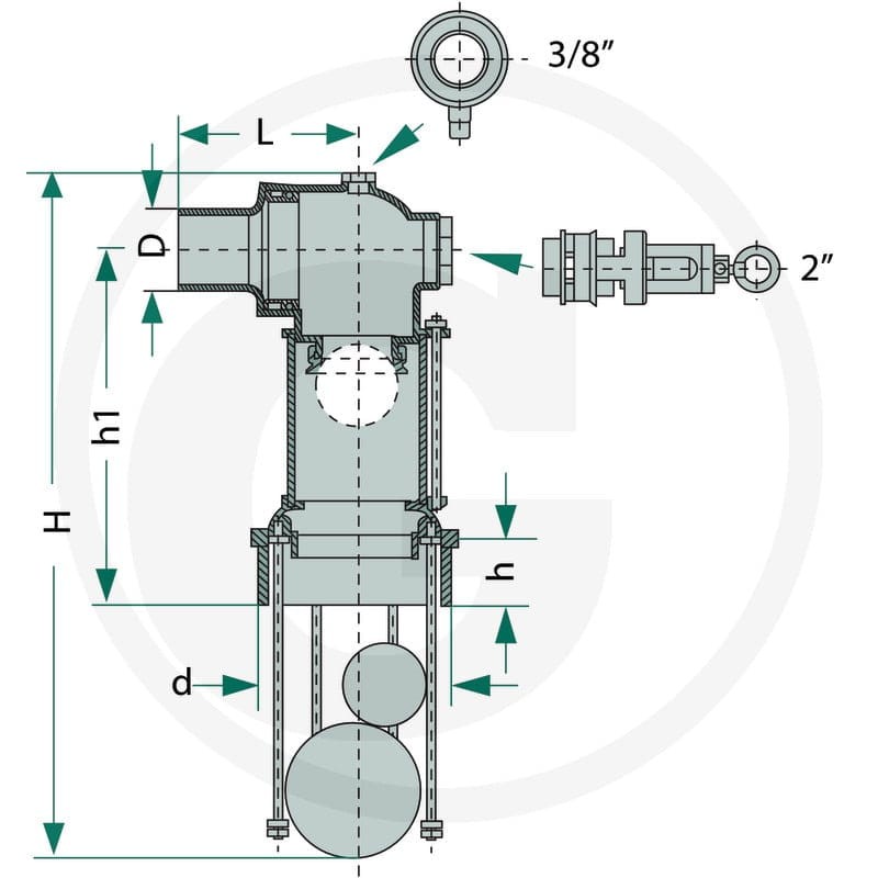 MZ Zawór przelewowy 405018050000 - Sklep PoltechParts