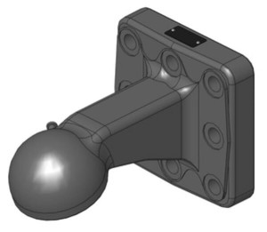 Zaczep kulowy K80® 145x145 20° ISO 24347 00654890A02