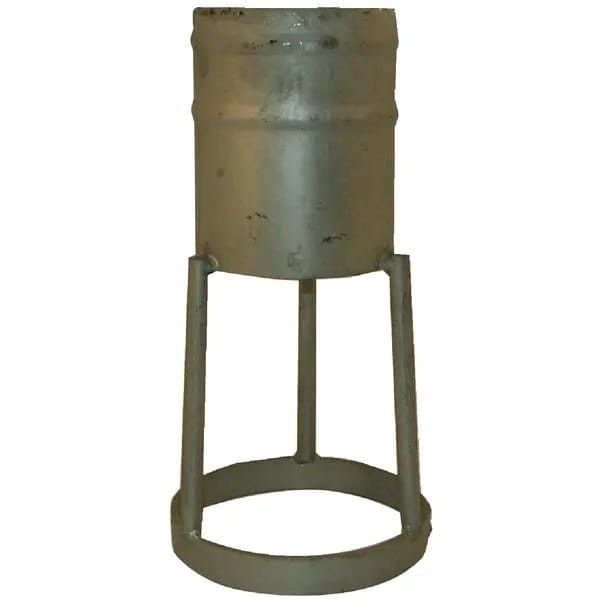 Element zasysający z koszem ocynk, 6"