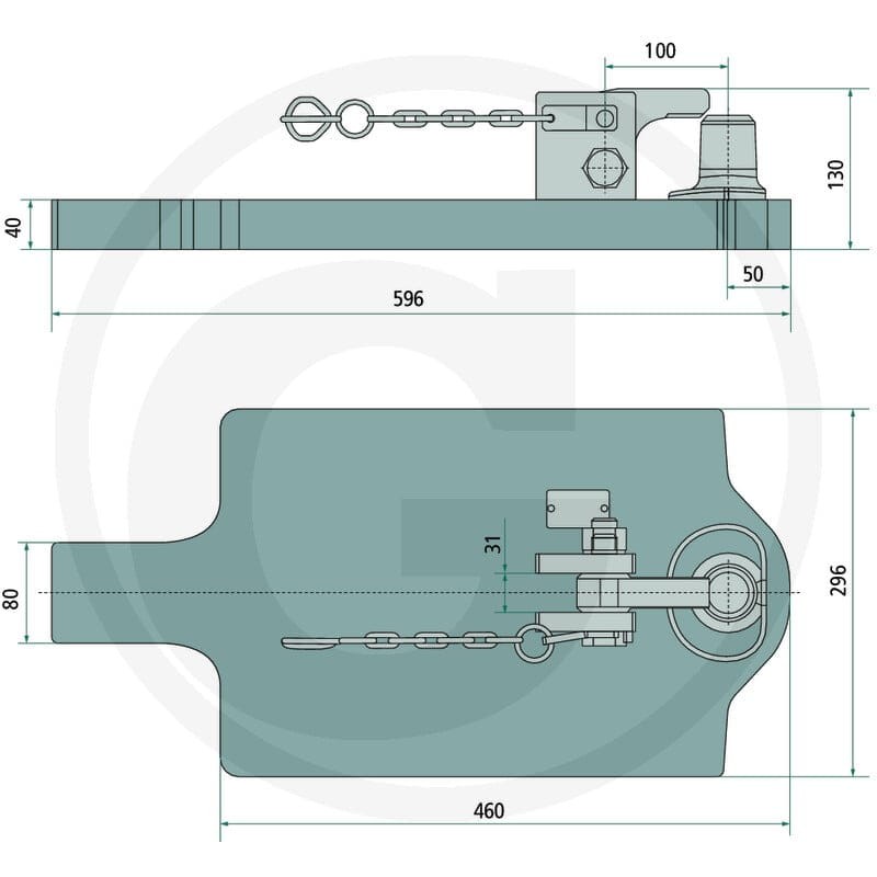 Scharmüller Płyta nośna 777009610310 - Sklep PoltechParts