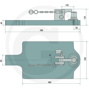 Scharmüller Płyta nośna 777009610310