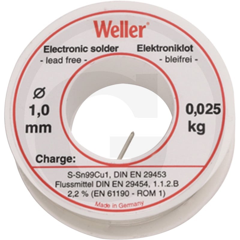 WELLER Lut elektroniczny, bezołowiowy 50099537