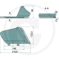 GRANIT ENDURANCE CARBIDE Lemieszyk skrzydełkowy 179076663 - Sklep PoltechParts