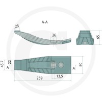 GRANIT ENDURANCE CARBIDE Dziób redlicy 18522727 - Sklep PoltechParts