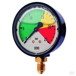 Manometr glicerynowy, 16 bar dolne przyłącze 65004002000021