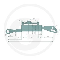 GRANIT Ramię podnośnika hydraulicznego 71804903 - Sklep PoltechParts