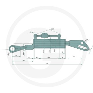 GRANIT Ramię podnośnika hydraulicznego 71804903