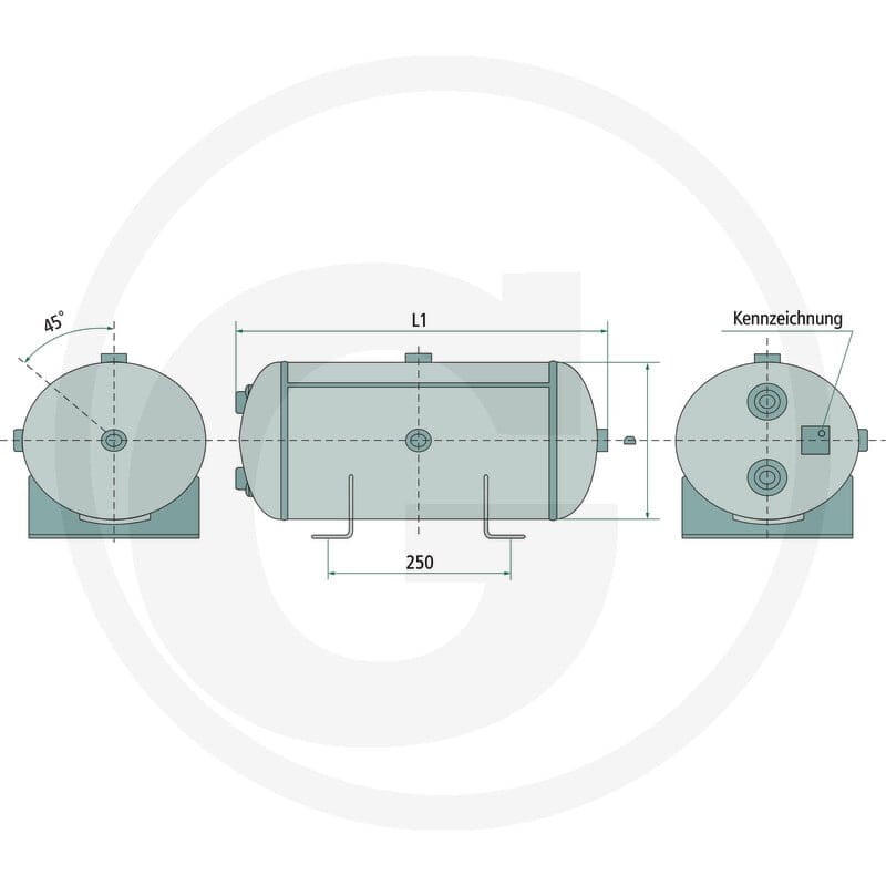 Frauenthal Zbiornik powietrza 82701048 - Sklep PoltechParts