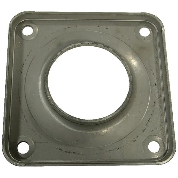 Kołnierz profilowany czarny, 4"