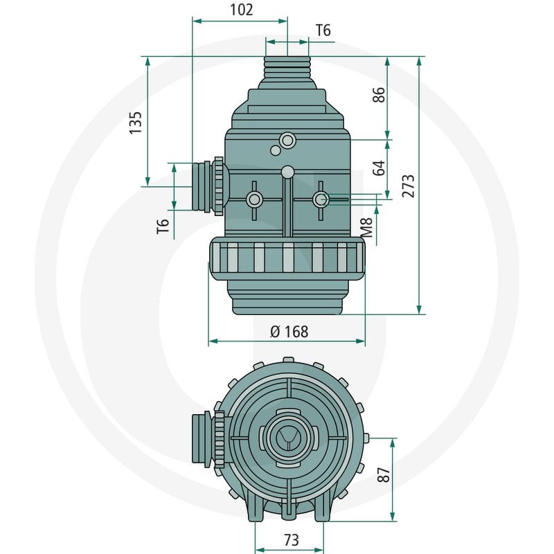 ARAG Filtr ssący 67031620E3 - Sklep PoltechParts