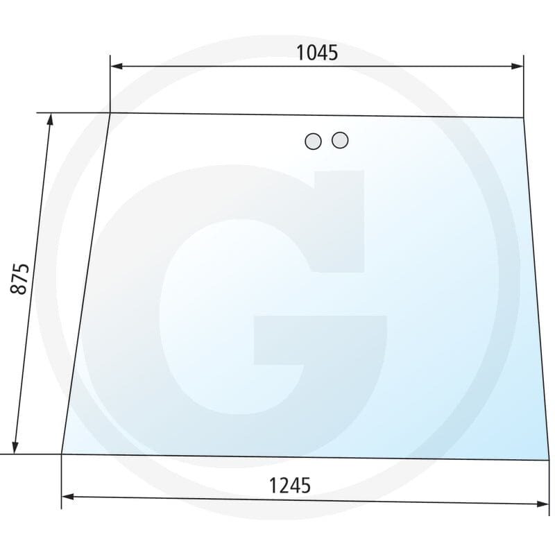 GRANIT Szyba przednia 650S4768A1