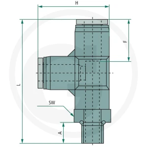 GRANIT B-LEd-8-1/8-KU Złącze wkręcane typu L 60603180053