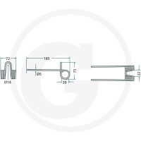 GRANIT Palec podbieracza 52511320081501.00 - Sklep PoltechParts